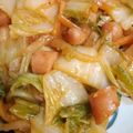 パピヨンさん's cooksnap of when they made 胡椒が◎白菜とウインナーのトマポン炒め。.