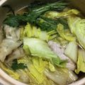 麦酒姉さん's cooksnap of when they made 豚と白菜の一人鍋.