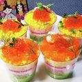 辰夫女子's cooksnap of when they made ひなまつりに☆ミニカップちらし寿司.