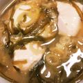 こずっぺ's cooksnap of when they made 痛風対策！ひじき昆布の味噌汁.