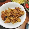みーのむし”'s cooksnap of when they made 超簡単おかず♡鶏の照り焼きカレー風味.