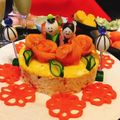 Rika☆Rin's cooksnap of when they made ひな祭り♪うずら卵でぼんぼり♪.