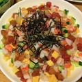 MissH0423's cooksnap of when they made ひな祭りにも♪簡単 漬けで海鮮ちらし寿司.