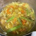 いっぺい99's cooksnap of when they made スープジャーで簡単★カレーコンソメスープ.