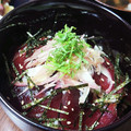 うみがめすぃすぃ's cooksnap of when they made ☆簡単☆漬け刺身のてこね寿司.