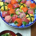 はやくもひろこ's cooksnap of when they made お雛祭りやパーティーに♡華やか手毬寿司.
