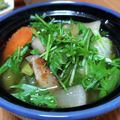 sunujiro's cooksnap of when they made 時短・簡単！いわし缶でつみれ汁.