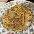キャビィーママ's cooksnap of when they made 玉ねぎとツナの和風パスタ.