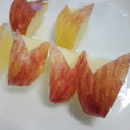 ヒデサナ's cooksnap of when they made ミニりんごうさぎちゃん(林檎の飾り切り).