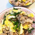 yu🐓's cooksnap of when they made 豚肉と卵のニラ炒め.