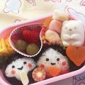 くるみミルクティ's cooksnap of when they made おひなさまキャラ弁.