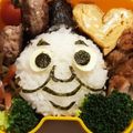 ♪まほママ♪'s cooksnap of when they made 機関車トーマスのお弁当☆.