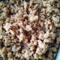 みきんこ✿'s cooksnap of when they made しっとり豚肉そぼろ.
