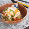 バカリャウ's cooksnap of when they made 簡単！鶏ささみと野菜の酒蒸し。胡麻ソース.