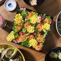 さわきり's cooksnap of when they made お花のモザイク寿司＊母の日・おひな祭り.