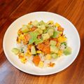 アクゼロ's cooksnap of when they made サーモンのビューティちらし寿司.