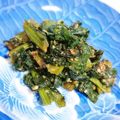 ぴより。。's cooksnap of when they made めんつゆで小松菜の胡麻和え.