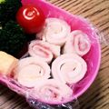ポニーリボン's cooksnap of when they made くるくるラップサンドイッチ弁当◆運動会に.