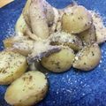 ahaマロン's cooksnap of when they made エリンギとじゃがいものアンチョビソテー.