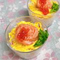 ゆづキッチン's cooksnap of when they made ひなまつりに☆ミニカップちらし寿司.