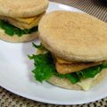 tamicoy's cooksnap of when they made お弁当に♪イングリッシュマフィンサンド♡.