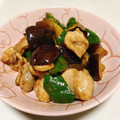 クリちゃん0309's cooksnap of when they made 鶏肉となすとピーマンのオイスターマヨ炒め.