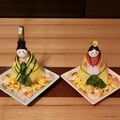 ＊★yuki★＊'s cooksnap of when they made ひな祭りお雛様ちらし.