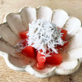 はい☆うさぎ's cooksnap of when they made ミニトマトとしらすの三杯酢和え.