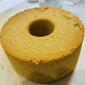 mogera27's cooksnap of when they made キャラメルマキアートシフォンケーキ15㎝.