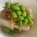 0720まま's cooksnap of when they made アレンジ冷奴　なめ茸奴.