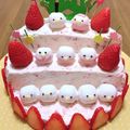 ＊みどり's cooksnap of when they made ひな祭り☆ひな壇イチゴショートケーキ☆.