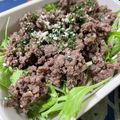 Faiza's cooksnap of when they made イタリア人の牛ひき肉レモン蒸し.