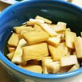 もこりこ's cooksnap of when they made 節約☆大根の皮で常備菜.