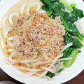 く～まり's cooksnap of when they made コクうま！豆乳でタンタンうどん.