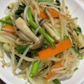 y_u♡'s cooksnap of when they made ラーメン屋風！野菜炒め.