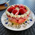 Normandie's cooksnap of when they made 彩り綺麗！　イチゴムースケーキ.