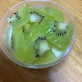 kyomi☆'s cooksnap of when they made キウイシロップのクリームババロア♪.
