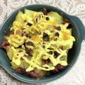 chi−ちゃん's cooksnap of when they made ☆豆イカとじゃが芋のチーズ焼き☆.