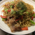 ベティ３'s cooksnap of when they made あかりで簡単♪明太焼きそば.