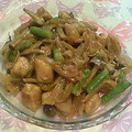 ちょびーす's cooksnap of when they made 安くて美味☆鶏とキノコのオイマヨ炒め.