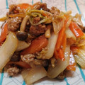 大森ヨーグルト's cooksnap of when they made ☆白菜と豚挽き肉としめじのカレー炒め☆.