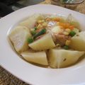Eye candy's cooksnap of when they made ガリ味噌ジャガバター☆.