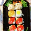 ゆきみなさ's cooksnap of when they made ころんっと♥かわいいキューブ寿司☘.