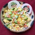 SUNMOONMOM's cooksnap of when they made すし太郎で簡単　ちらし寿司　ひな祭りに.