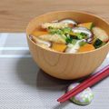 Yukiまむ's cooksnap of when they made 南瓜・椎茸のお味噌汁♪甘くて椎茸香る♪.