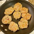 Machiyuri's cooksnap of when they made 離乳食完了期☆ ツナと野菜のおやき.
