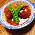 ちゃちゃまる26's cooksnap of when they made デミグラスソース缶で煮込みハンバーグ！.