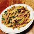 ちゃちゃまる26's cooksnap of when they made ご飯に合う！ごぼうと豚挽肉のピリ辛炒め.