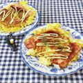 みかかめ's cooksnap of when they made カリカリベーコンと白菜のお好み焼き.