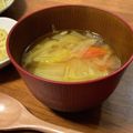 まなポコ's cooksnap of when they made 超簡単！キャベツとミニトマトのスープ.